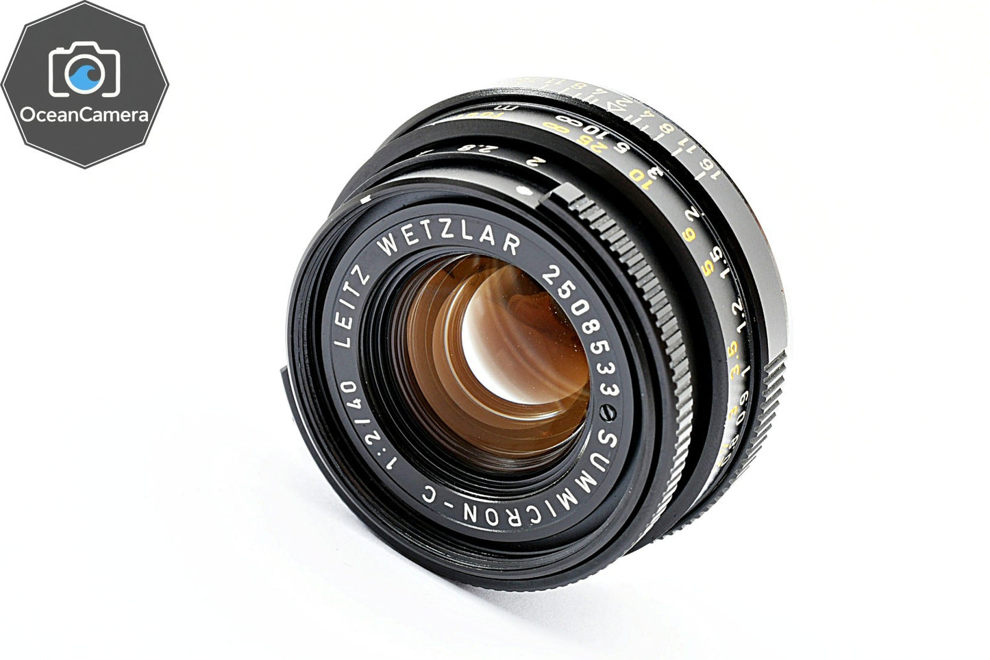 *MINT* Leica LEITZ WETZLAR summicron-C 40mm F/2 Lens M mount From JAPAN