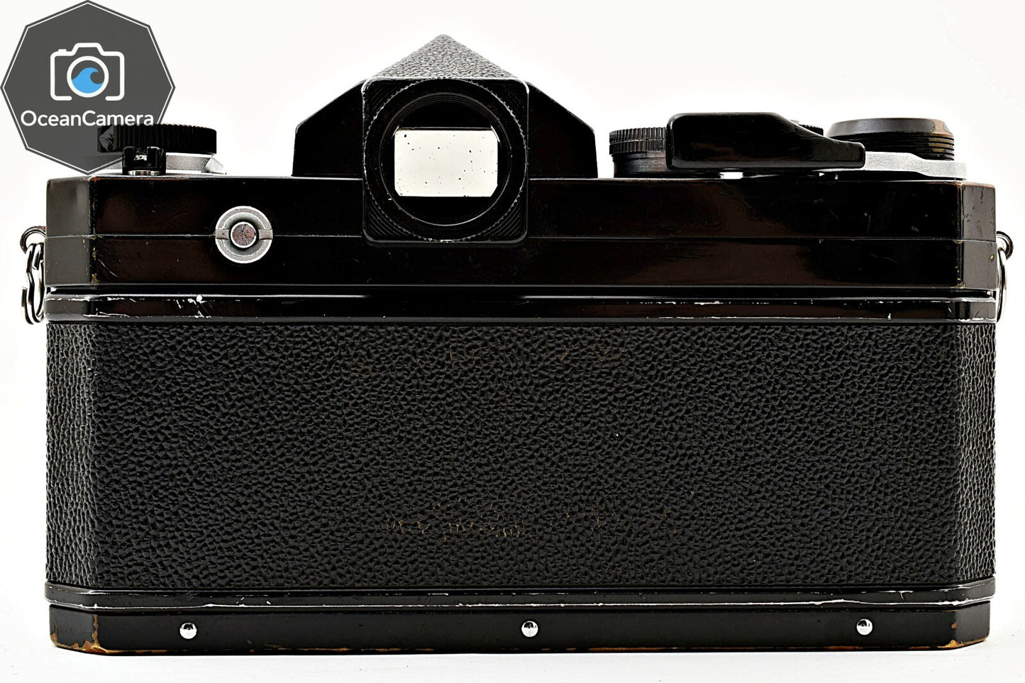 SN739xxxx *Exc+5* Nikon F Eye Level Apollo Black 35mm SLR Film Camera Body JAPAN