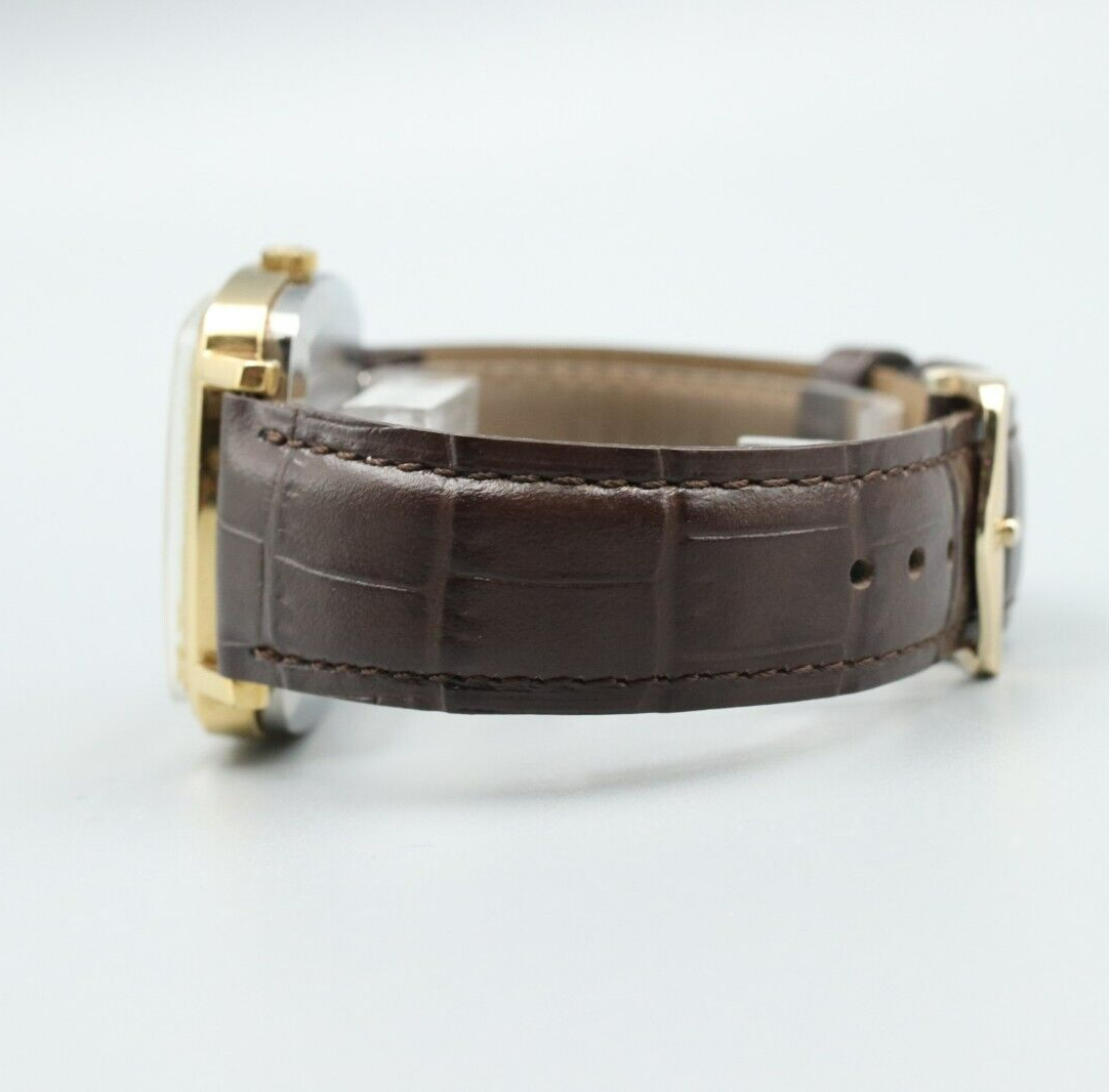 *NEAR MINT* Vintage OMEGA De Ville Cal.1012 Automatic Gold Dial Date Mens Watch