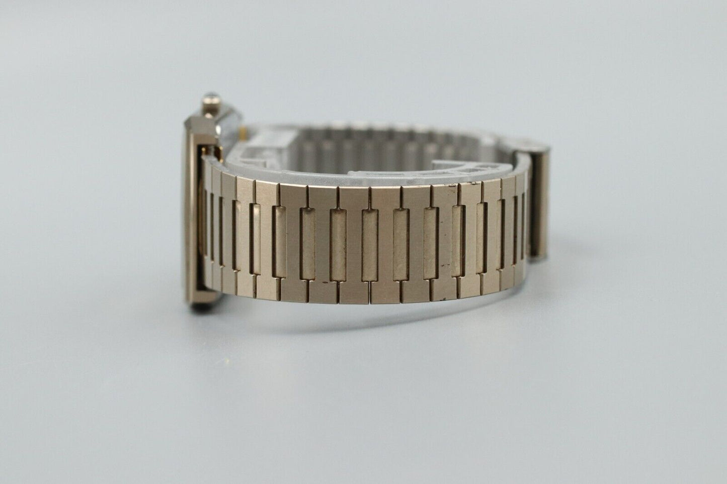 *NEAR MINT* Vintage SEIKO Dolce 9521-5170 Quartz Gold Dial Square Mens Watch