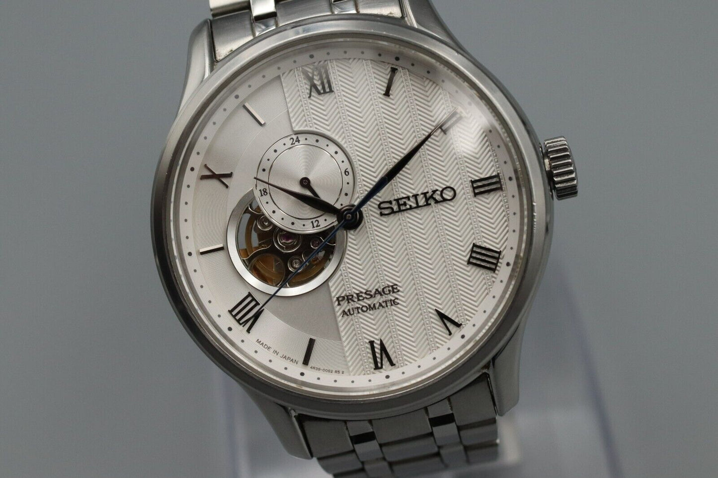 *MINT Box* SEIKO Presage 4R39-00W0 Automatic White Dial Mens Watch From JAPAN