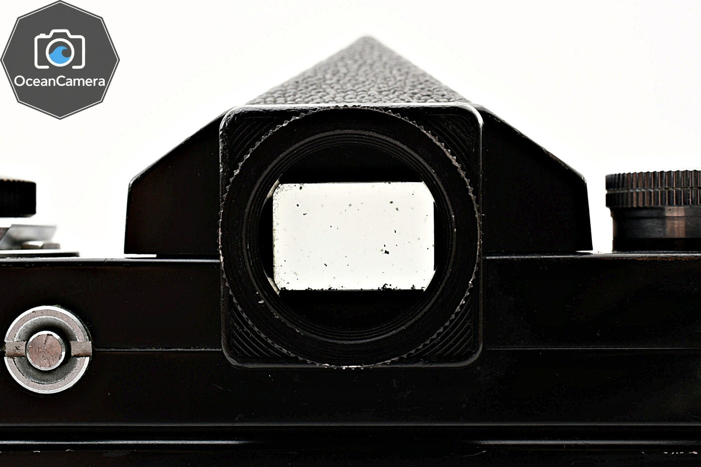 SN739xxxx *Exc+5* Nikon F Eye Level Apollo Black 35mm SLR Film Camera Body JAPAN