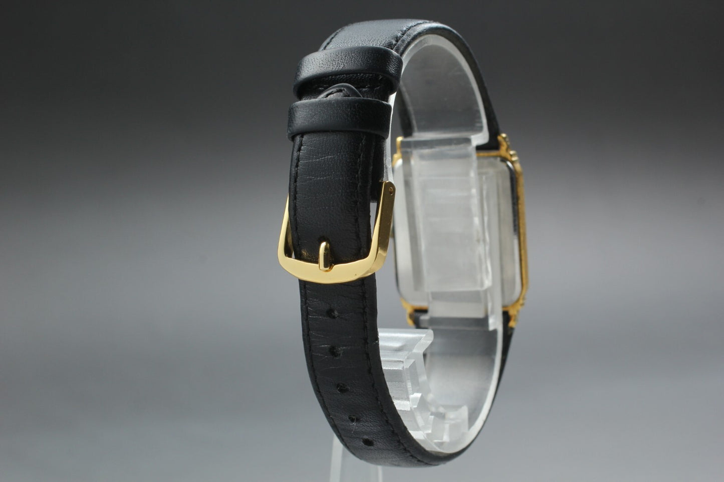 NEW Batt *Exc+4* Vintage SEIKO Dolce 7731-5230 Gold Dial quartz 24mm Mens Watch