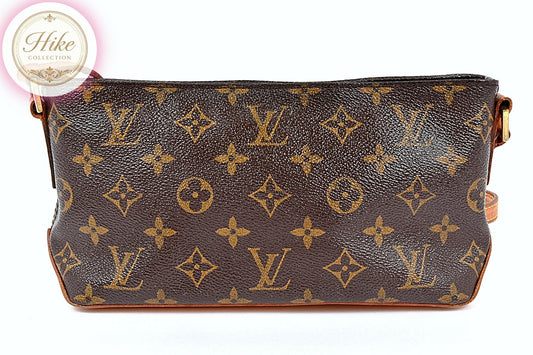 Louis Vuitton Trotteur Monogram Shoulder Bag M51240 Authentic Condition *AB*