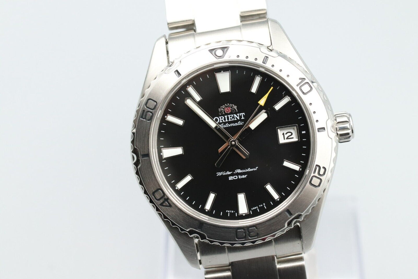 *TOP MINT* Orient Mako 40 RN-AC0Q01B Black Dial Automatic Diver Watch From JAPAN