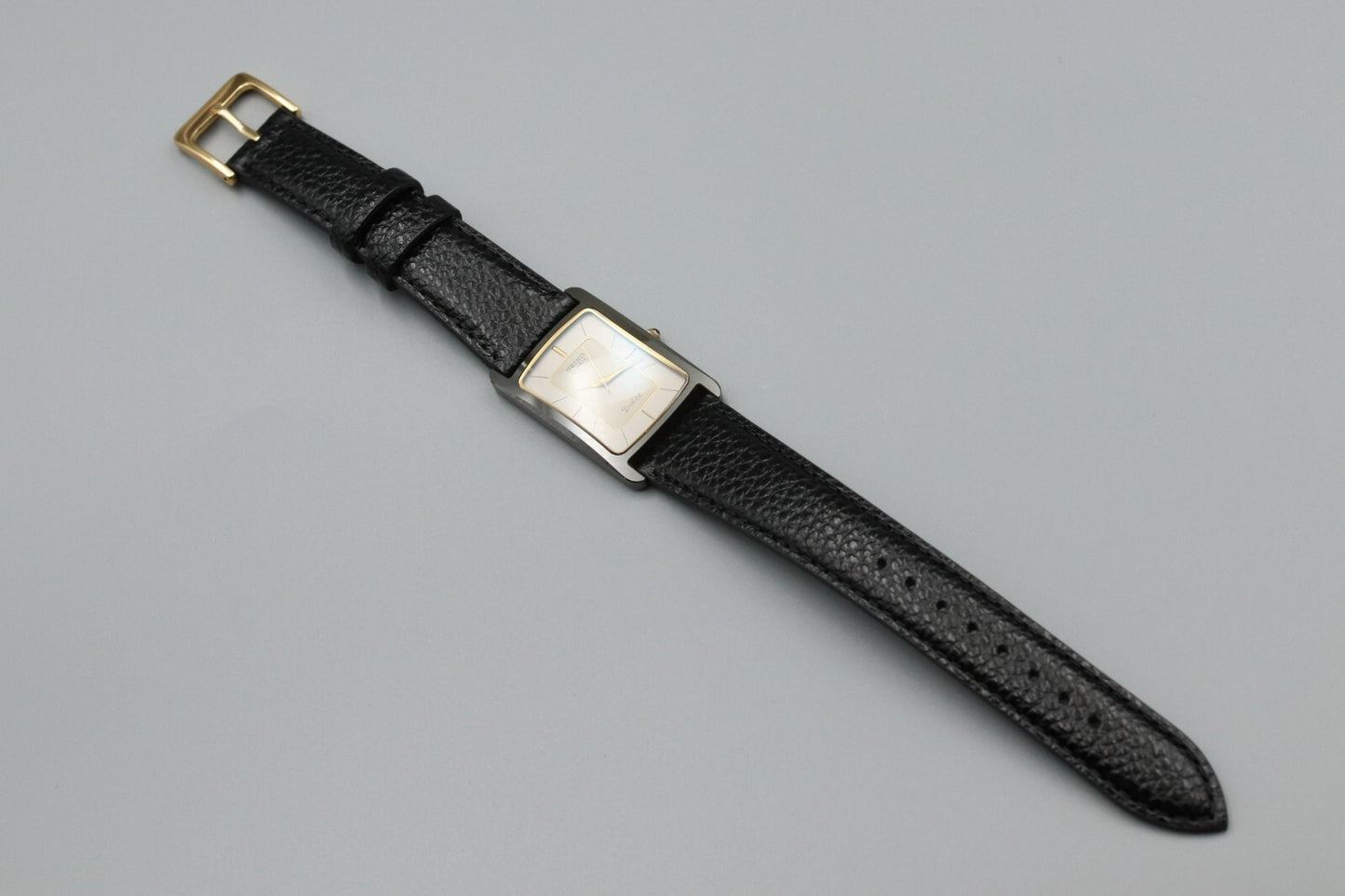 *MINT* Vintage SEIKO Dolce 7321-5490 Quartz White Dial Square Mens Watch JAPAN
