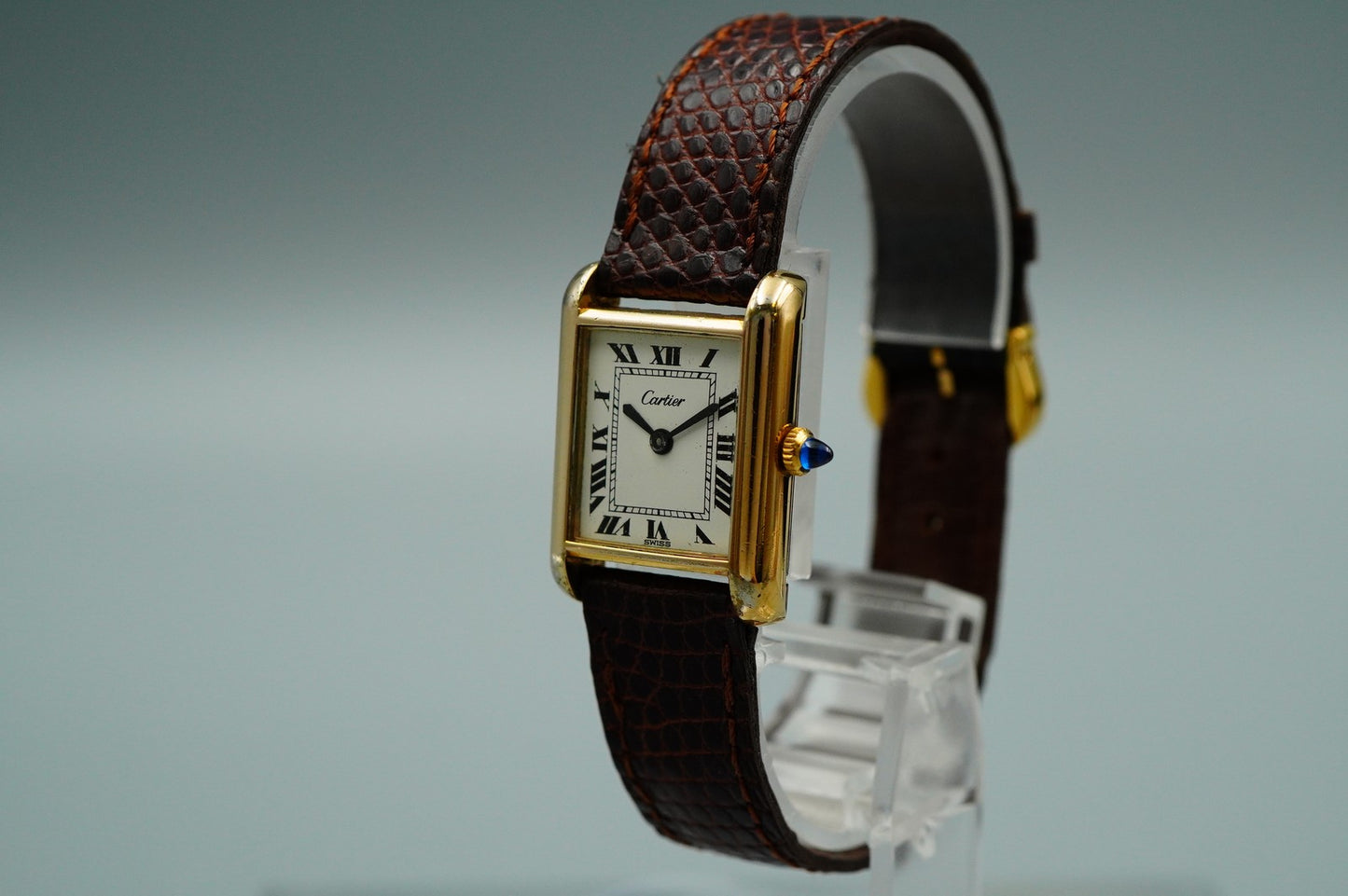 *NEAR MINT* Cartier Tank Hand Winding White Dial Tank 21 mm Women,Ladies Watch