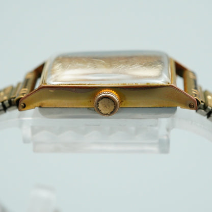 Exc+5 Vintage 1971 SEIKO DIASHOCK 5601 Hand Wind Gold 17 mm Women Watch