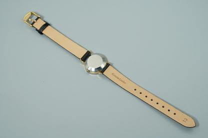 *NEAR MINT* Vintage OMEGA De Ville Cal.625 Hand Winding Gold Dial Women Watch