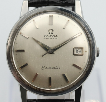 *MINT* Vintage OMEGA Seamaster Cal.562 Automatic Silver Dial 35mm Mens Watch