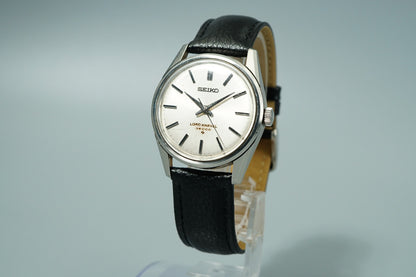 *Exc+5* Vintage 1967 SEIKO LARDMARVEL 5740-8000 AT Silver Round 37mm Mens Watch