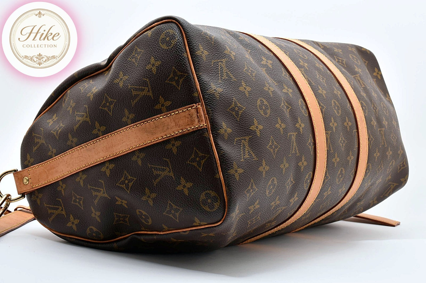 Louis Vuitton KEEPALL BANDOULIERE 45 Monogram Boston Bag M41418 Auth *AB*