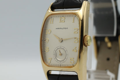 *Exc+5* Vintage HAMILTON Bolton 6186 Hand Winding Silver Dial Women Watch
