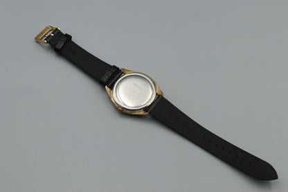 *Exc+4* Vintage SEIKO Skyliner 6222-8000 Hand Winding Gold Dial Date Mens Watch