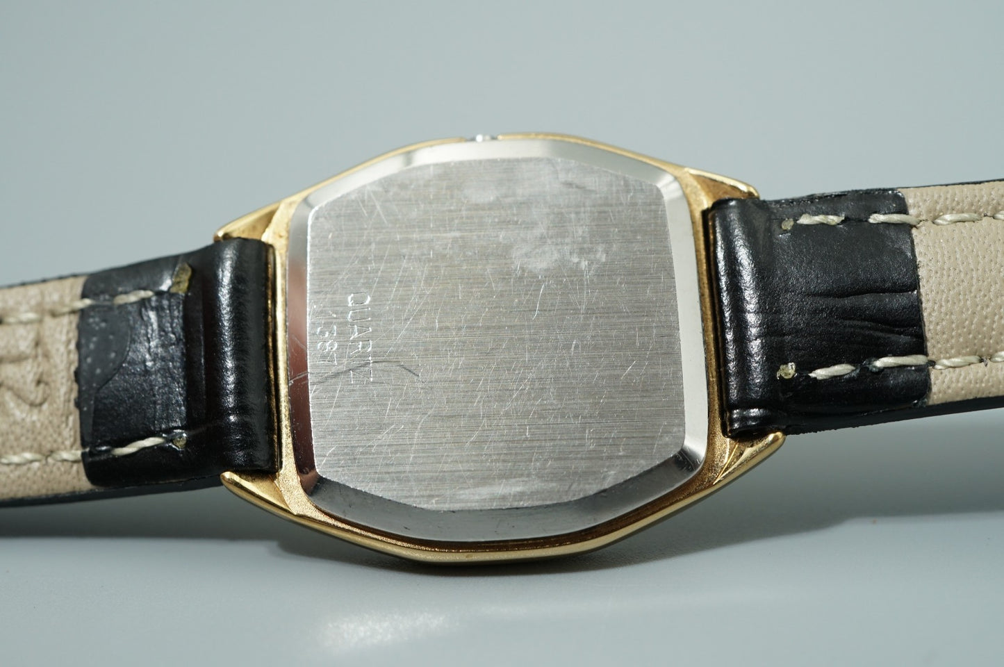 *N MINT* Vintage OMEGA De Ville Cal.1387 Quartz Gold Octagon 22mm Women Watch