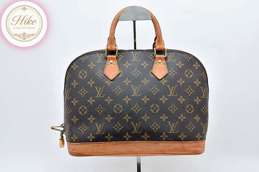Louis Vuitton Alma PM Monogram Brown Handbag M51130 Ladies Authentic #B0007