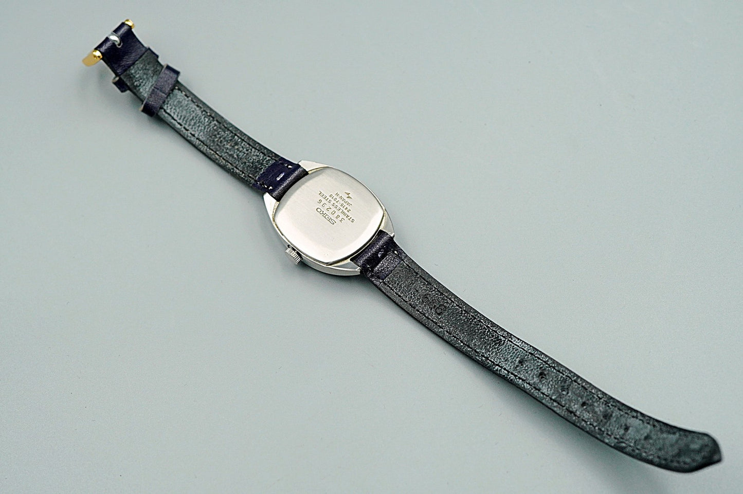 *N MINT* Vintage 1973 SEIKO NOIE 2415-7010 Automatic Blue Oval 24mm Women Watch