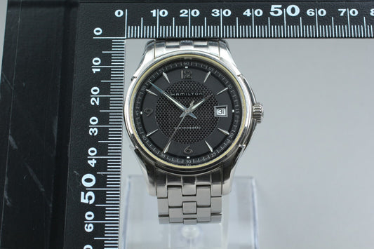 *N MINT* Hamilton Jazzmaster Viewmatic H325150 Automatic Black Mens watch JAPAN