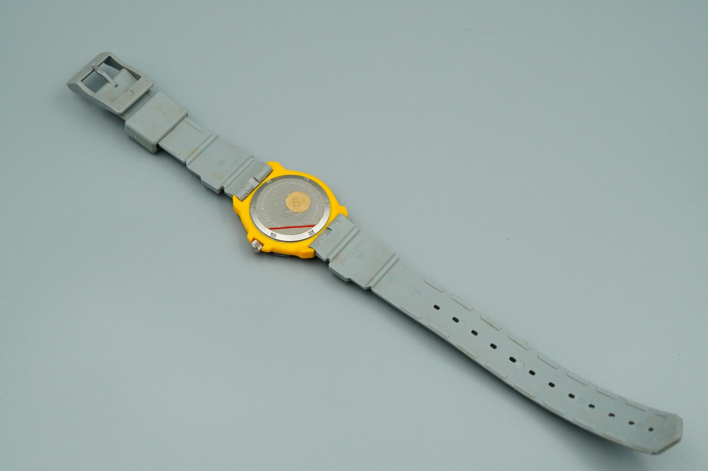 *MINT* Vintage 1990s TAG Heuer Formula 1 Quartz Yellow Dial 35mm Mens Watch