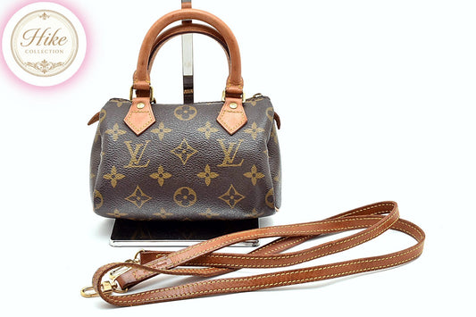 Louis Vuitton Mini Speedy  Monogram Handbag M41534 Auth Condition *AB* B0138