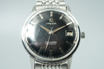 N MINT Vintage 1963 OMEGA Seamaster Cal.562 Automatic Black Dial 34mm Mens Watch