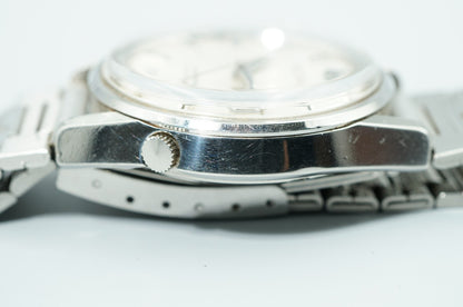 *Exc+4* Vintage 1967 SEIKO SEIKOMATIC 6216-9000 Automatic Silver 37mm Mens Watch