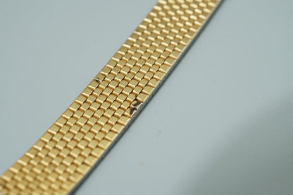 *Exc+5* Vintage 1985 SEIKO Bracelet 2C21-0100 Qz White Round 21mm Women Watch