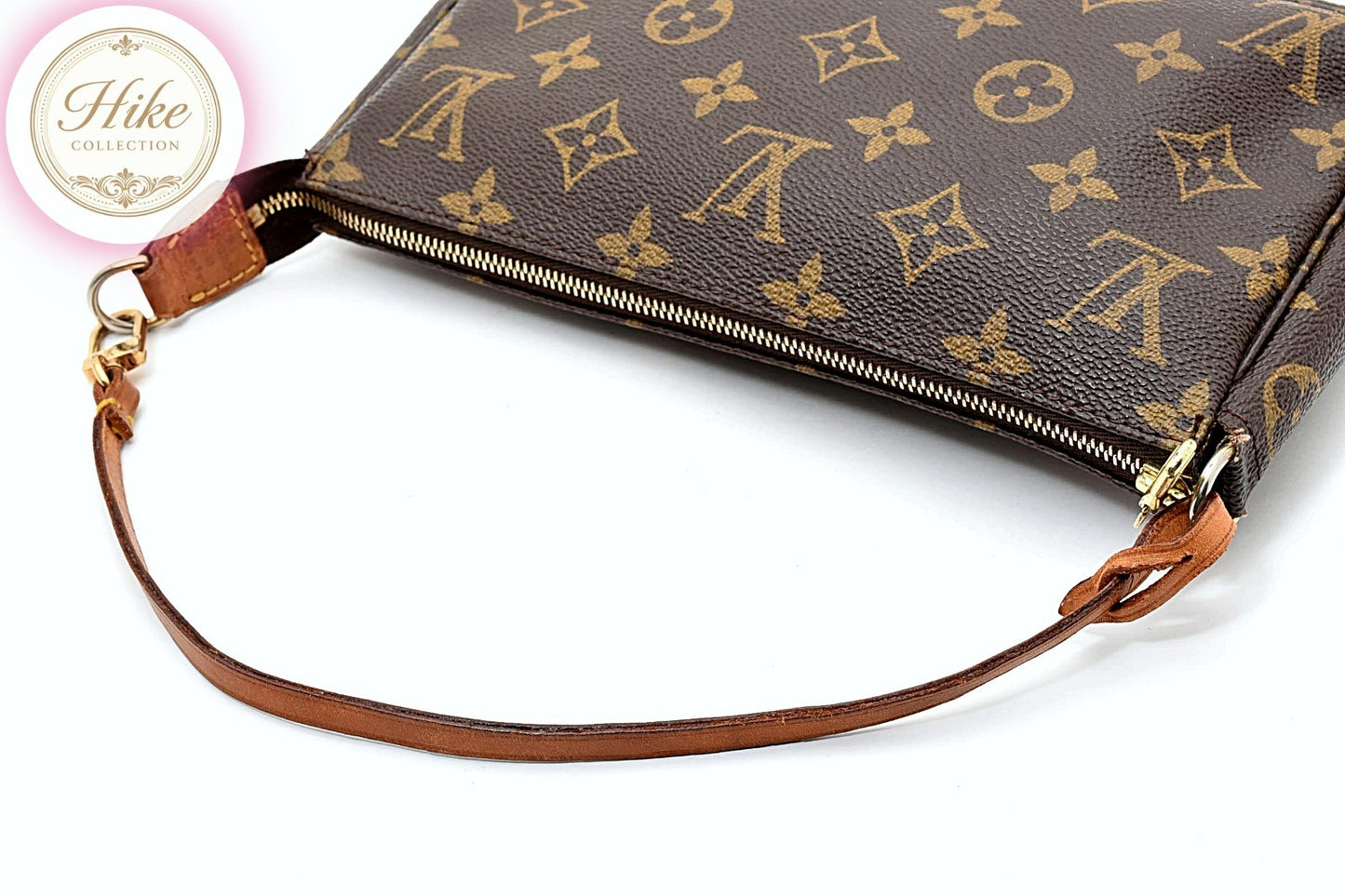 Louis Vuitton Pochette Accessoires Monogram Handbag M40712 Auth Condition *A #65