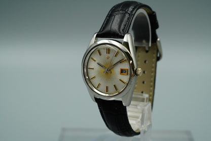MINT 1970s OMEGA Cal.1011 Ref.168.0061 166.0172 Automatic Silver 35mm Mens Watch