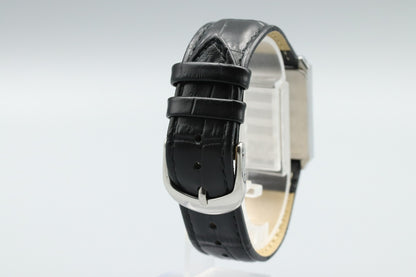 *NEAR MINT* Vintage SEIKO Dolce 9521-5050 Quartz White Dial Tank Mens Watch JP