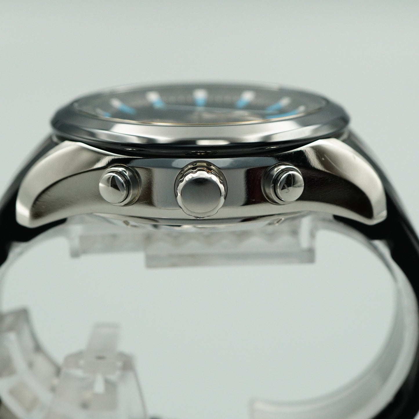 *N MINT Box & Paper* SEIKO ASTRON 7X52-0AB0 Solar Black Round 47mm Mens Watch