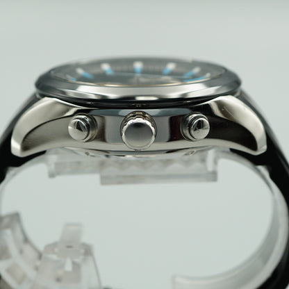 *N MINT Box & Paper* SEIKO ASTRON 7X52-0AB0 Solar Black Round 47mm Mens Watch