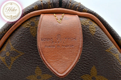 Louis Vuitton Speedy 30 Monogram Brown Handbag M41526 Authentic Condition *A #35