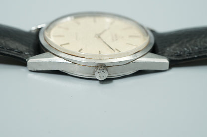 *Exc+3* Vintage 1973 OMEGA De Ville Cal.711 Automatic Cream Dial 34mm Mens Watch