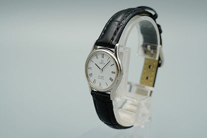 *N MINT* Vintage 1981 OMEGA De Ville Cal.1365 Ref.191.0097 Qz 24mm Women Watch