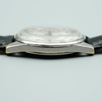 Polished Vintage 1978 SEIKO Sportsman 6602-9982 Hand Wind Silver 36mm Mens Watch