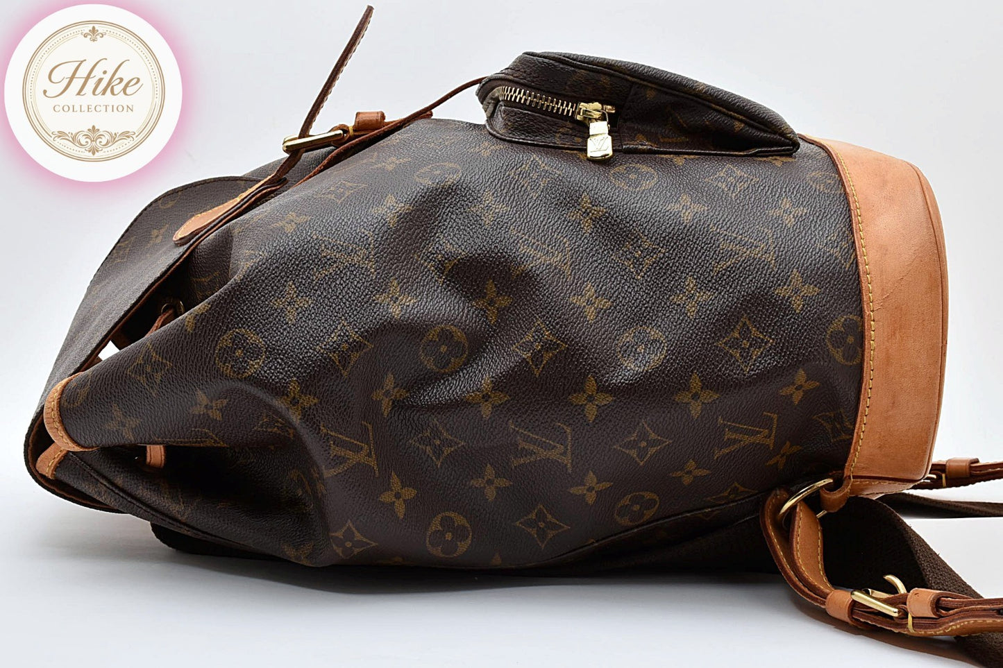 Louis Vuitton Montsouris GM Monogram Backpack Bag M51135 Auth Condition *AB*