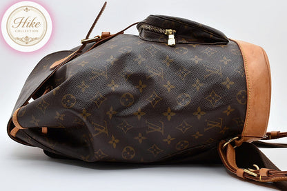 Louis Vuitton Montsouris GM Monogram Backpack Bag M51135 Auth Condition *AB*