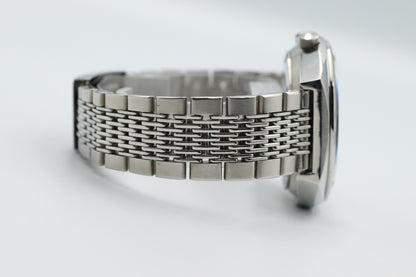 Serviced! *TOP MINT* SEIKO advan 7019-6050 Automatic Blue Dial 39mm Mens Watch