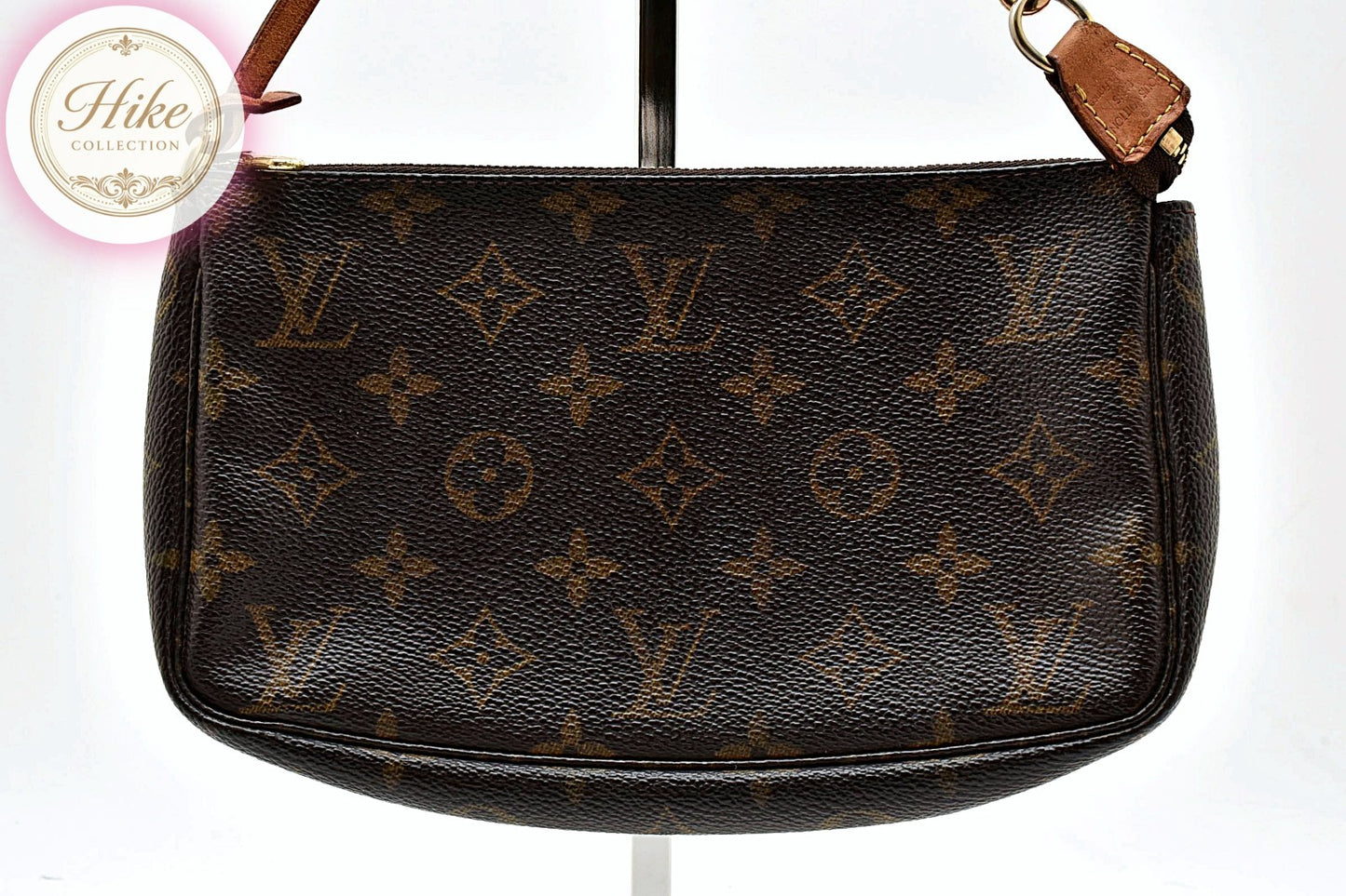 Louis Vuitton Pochette Accessoires Monogram Handbag M40712 Auth Condition A #64