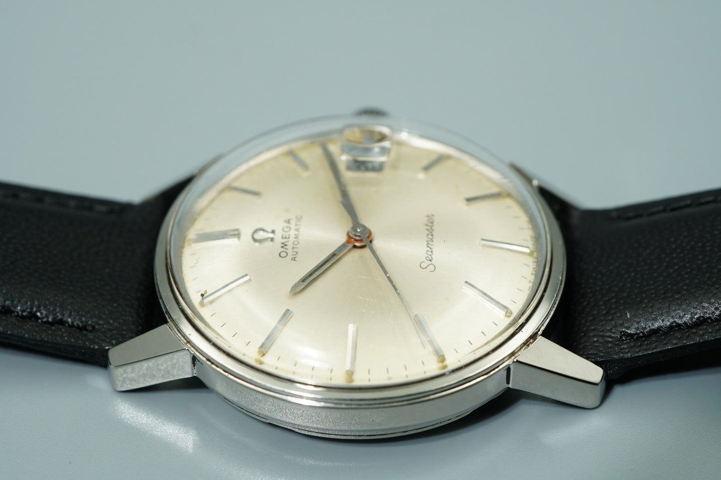 MINT Vintage 1968 OMEGA Seamaster Cal.565 Automatic Silver Dial 34mm Mens Watch