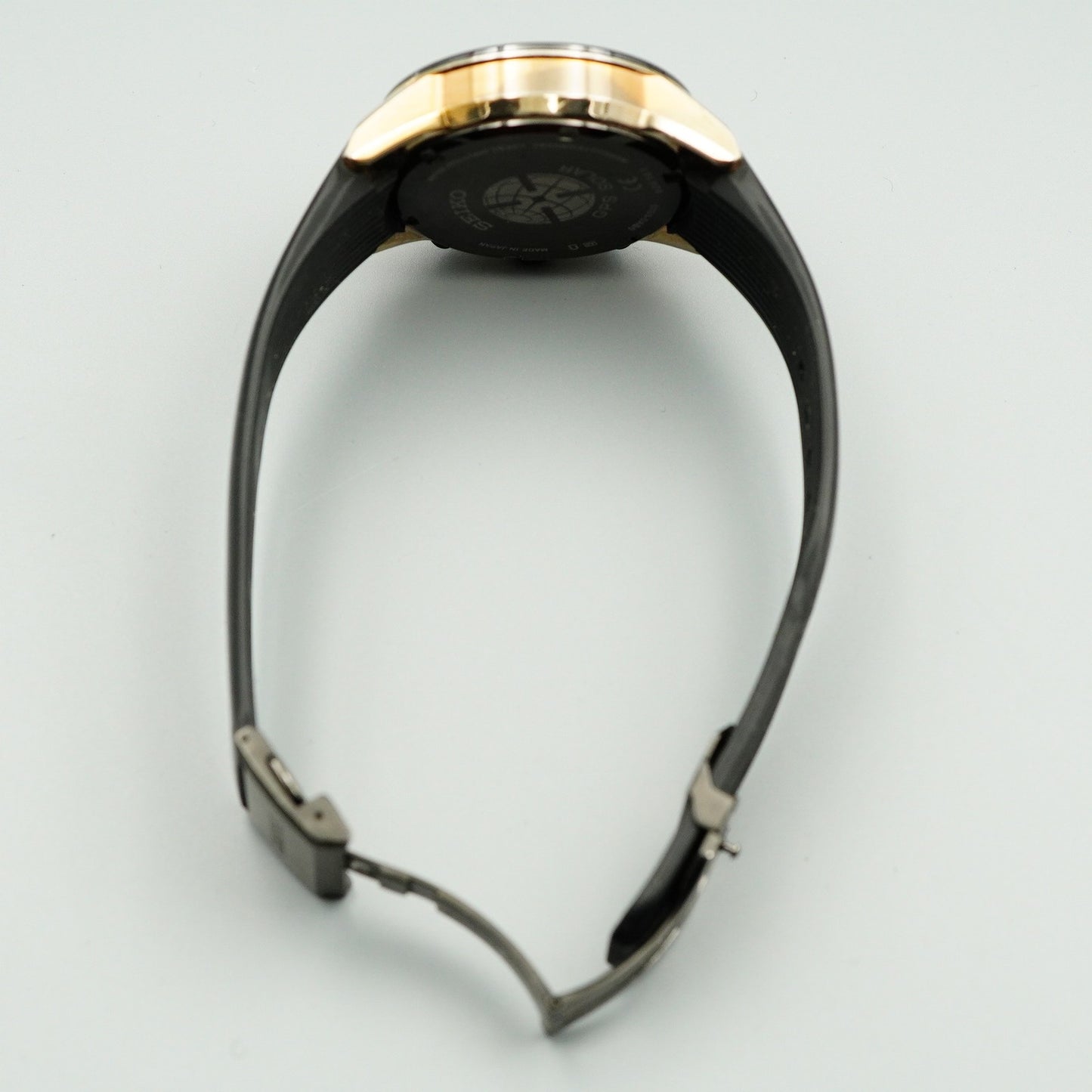 *Exc+5 Box & Paper* SEIKO ASTRON 5X53-0AB0 Solar Black Dial 43mm Mens Watch