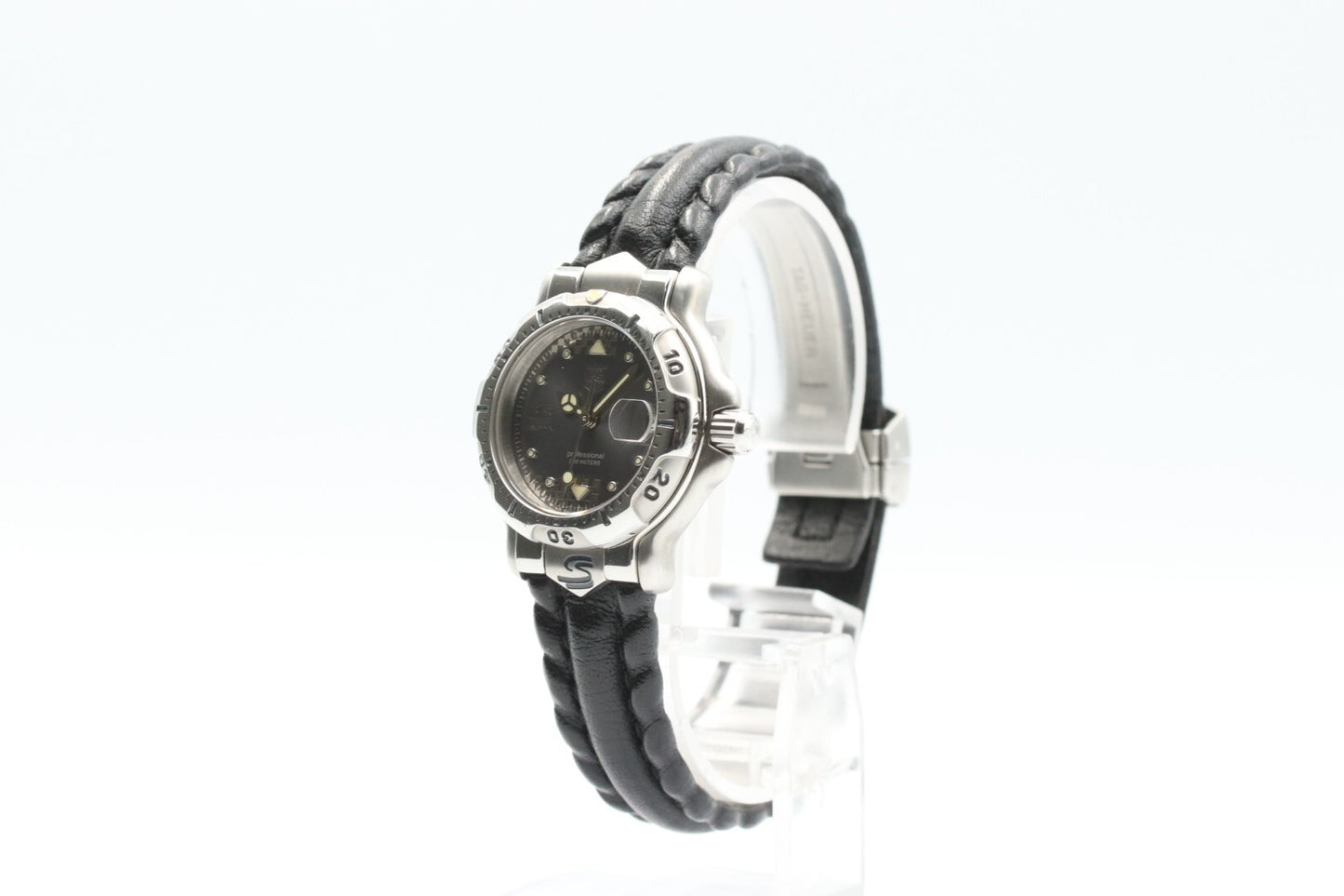*MINT* TAG HEUER Professional 2000 WH1314 Quartz White Dial 30mm Mens Watch