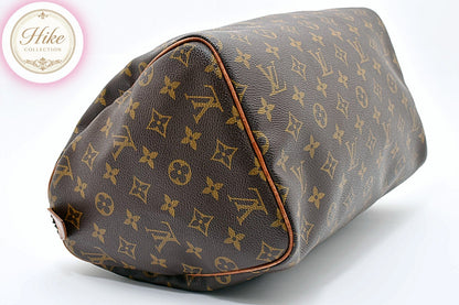 Louis Vuitton Speedy 30 Monogram Brown Handbag M41526 Authentic Condition SA #34
