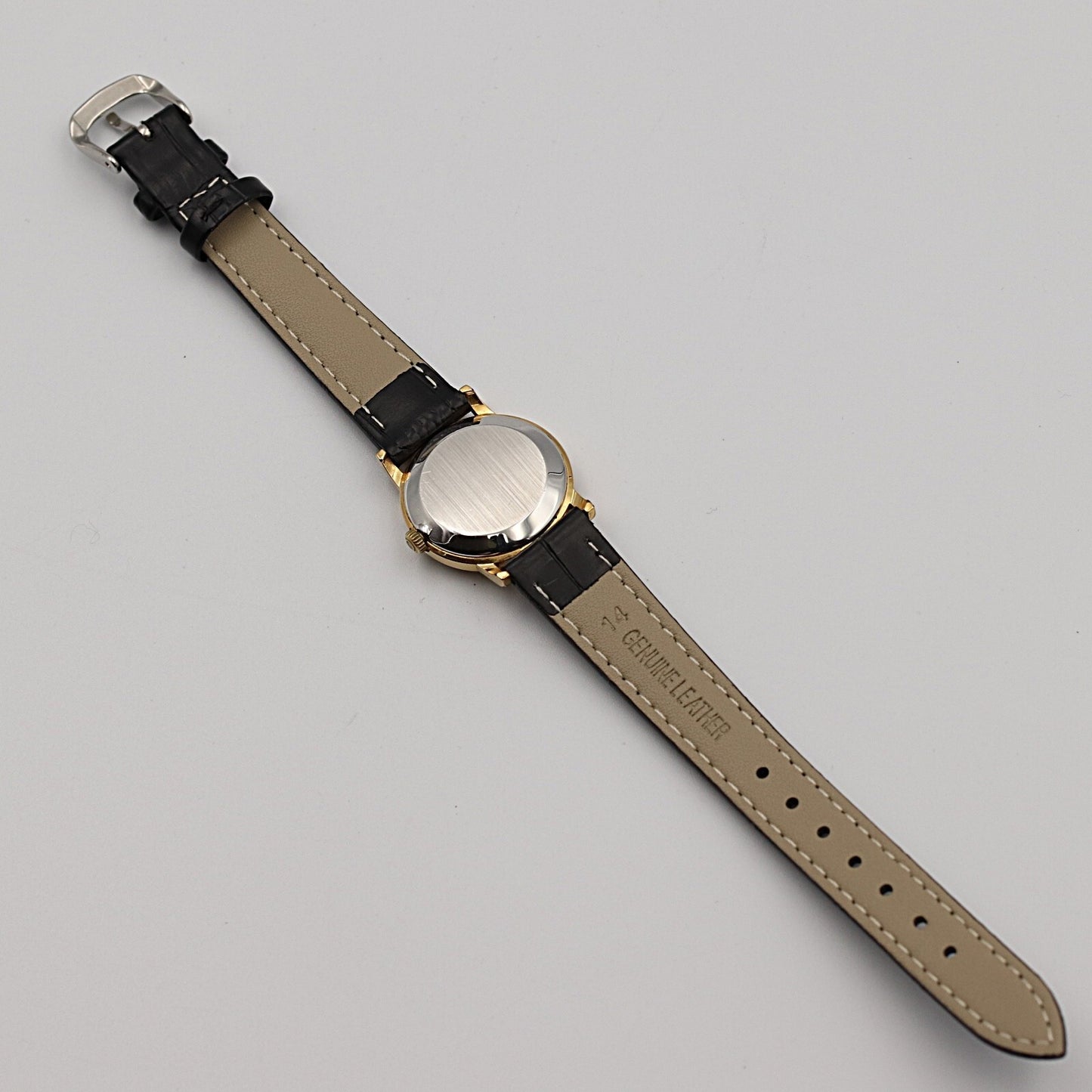 N MINT Vintage 1970 OMEGA De Ville Cal.625 Hand Wind Gold Round 25mm Women Watch
