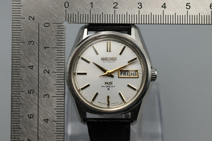 1971 N MINT Vintage SEIKO King KS Hi BEAT 5626-7040 Automatic DayDate Mens Watch
