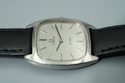 N MINT Vintage 1962 OMEGA De Ville Cal.625 Hand Wind Silver 25mm Women Watch