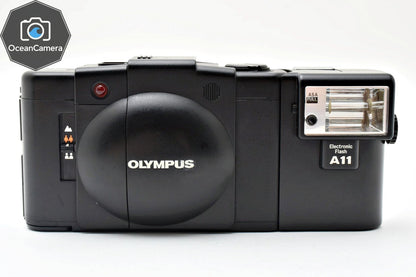 *NEAR MINT* Olympus XA2 Black A11 Flash Point & Shoot 35mm Film Camera JAPAN