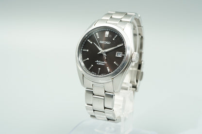 *NEAR MINT*  SEIKO Mechanical 6R15-00C0 Automa Black Dial Round 38mm Mens Watch