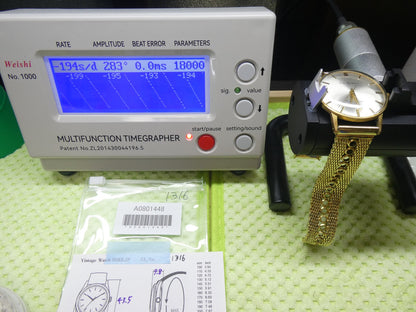 Vintage 1970 SEIKO SPORTSMAN  J15005E Hand Wind Silver Round 35mm Mens Watch